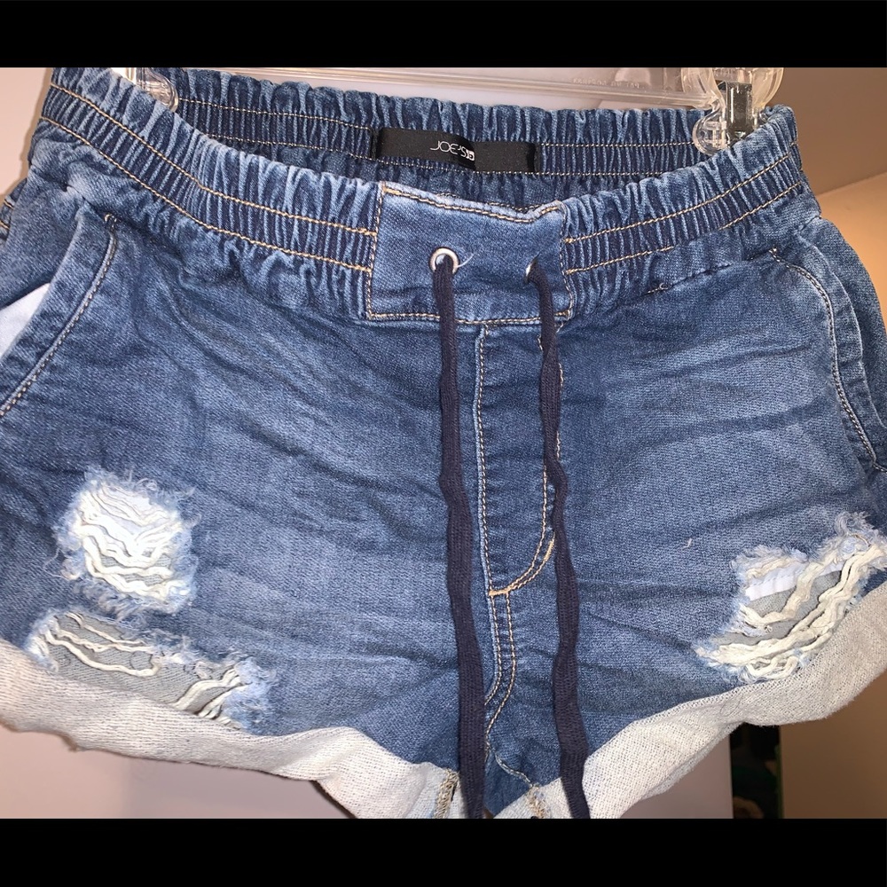 Joe’s jeans destroyed denim